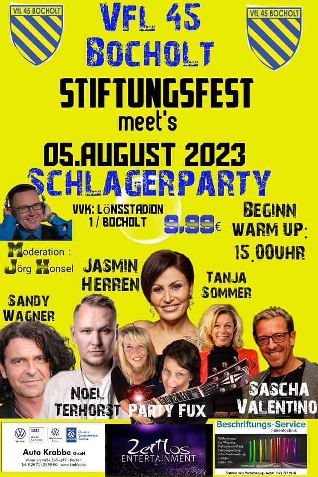 05.08.2023 - Stiftungsfest meet´s Schlagerparty