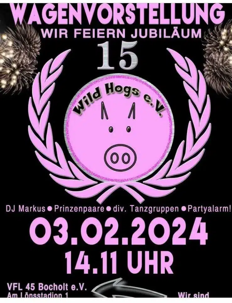 03.02.2024 - Wild Hogs e.V. - Wagenvorstellung